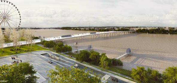 Focus sur le futur pont sur la Garonne