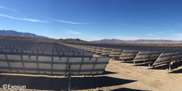 Les trackers solaires d’Exosun sélectionnés au Chili